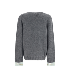 Prada Crewneck Wool Sweater