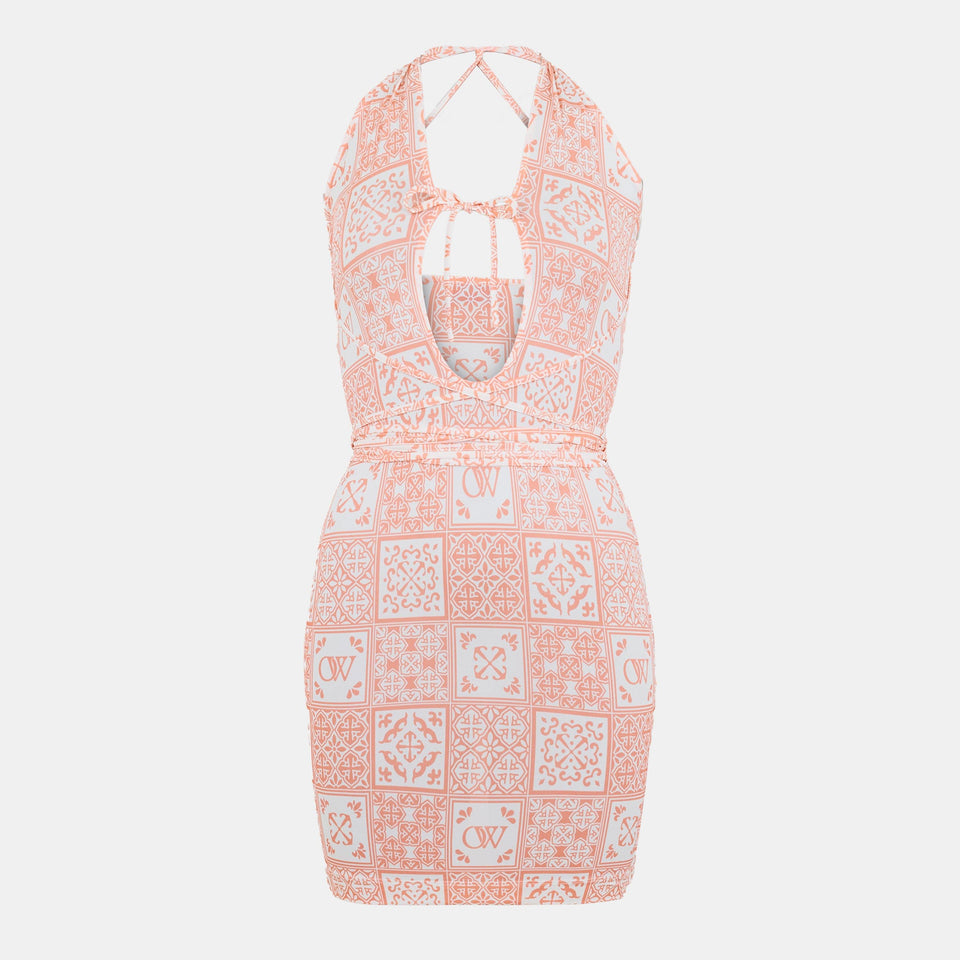 - Long Contemporary Maxi Dress