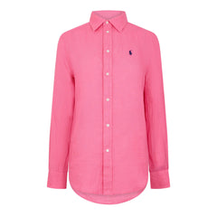 Linen Long Sleeve Oxford Shirt