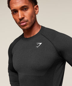 Gymshark Vital Long Sleeve T - Shirt Black