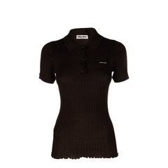Miu Miu T - Shirts And Polos Brown