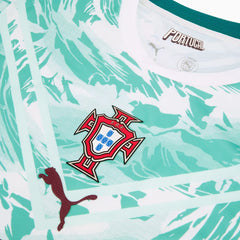 PUMA Portugal 2026 Ronaldo 7 Away Jersey White/Green Lagoon
