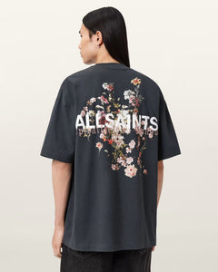 All Saints Valen Oversized Graphic T - Shirt