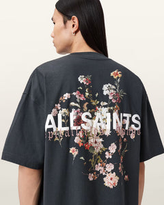All Saints Valen Oversized Graphic T - Shirt