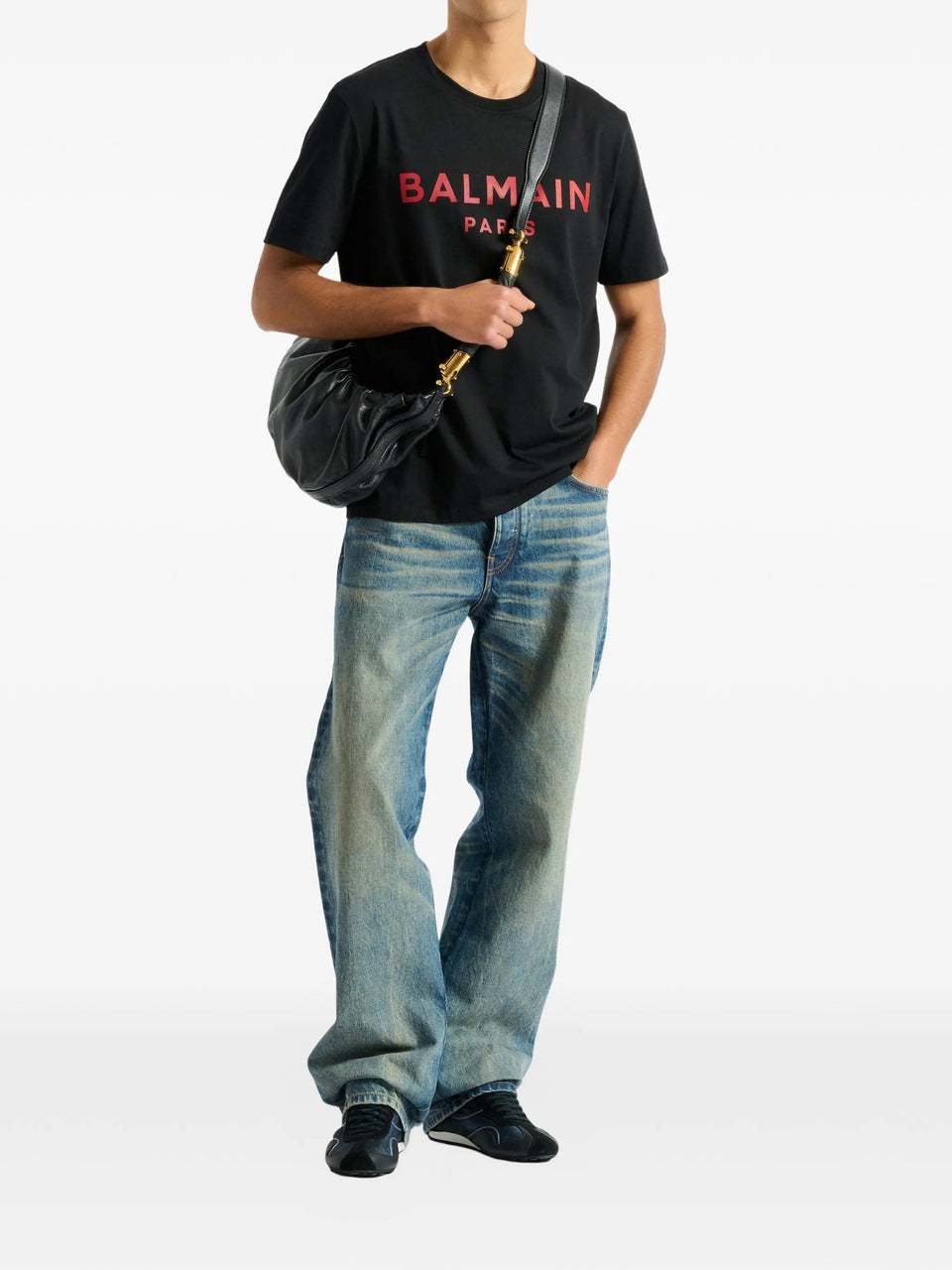 Balmain T - shirt with Balmain Paris print