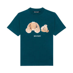 Palm Angels Bear T-Shirt Forest Green/Brown