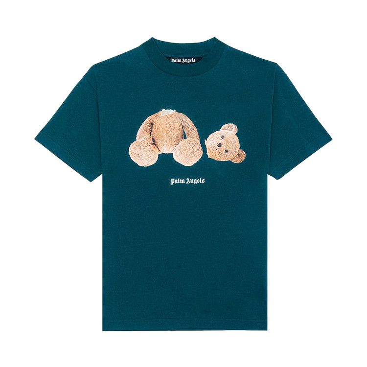 Palm Angels Bear T-Shirt Forest Green/Brown