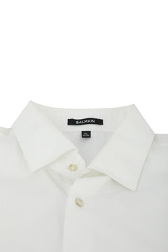 Balmain Xl White Logo Shirt