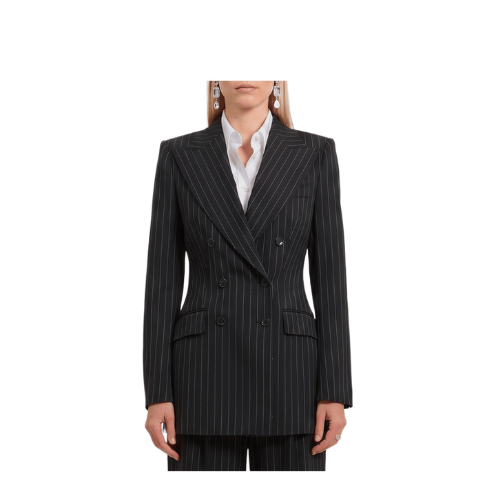 Dolce & Gabbana Double - Breasted Chalk Stripe Jacket