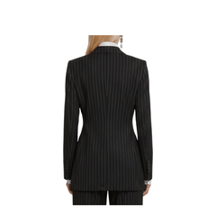 Dolce & Gabbana Double - Breasted Chalk Stripe Jacket