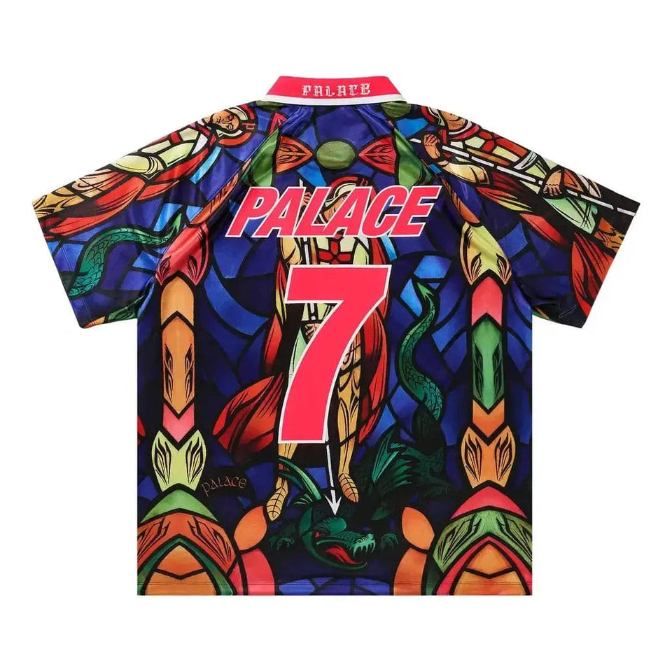 Palace x Nike England Dri - FIT Football Jersey Bright Crimson