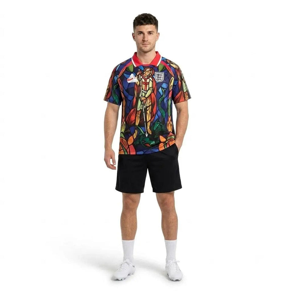Palace x Nike England Dri - FIT Football Jersey Bright Crimson