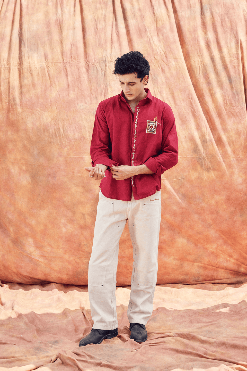 Young Grandpa WILDFIRE LINEN SHIRT