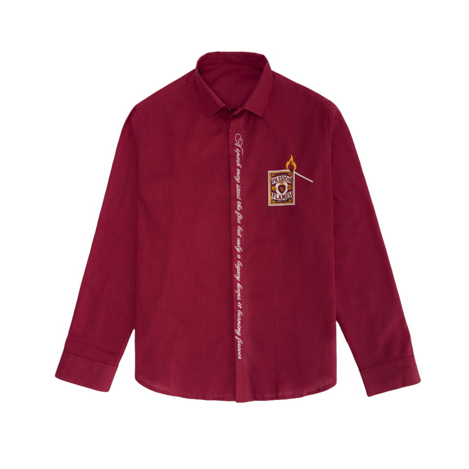 Young Grandpa WILDFIRE LINEN SHIRT