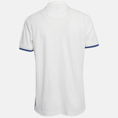 Hugo Boss Boss By Hugo Boss White Cotton Pique Polo T - Shirt