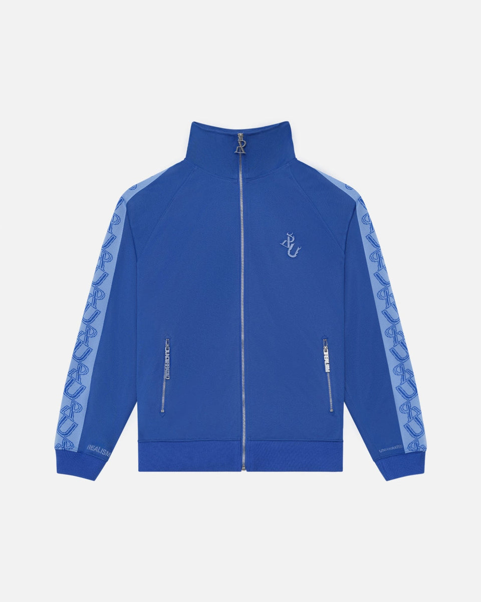 Realism SSS REALISM x UNDERRATED RUN LINE TRACK JACKET BLUE