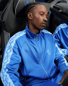 Realism SSS REALISM x UNDERRATED RUN LINE TRACK JACKET BLUE
