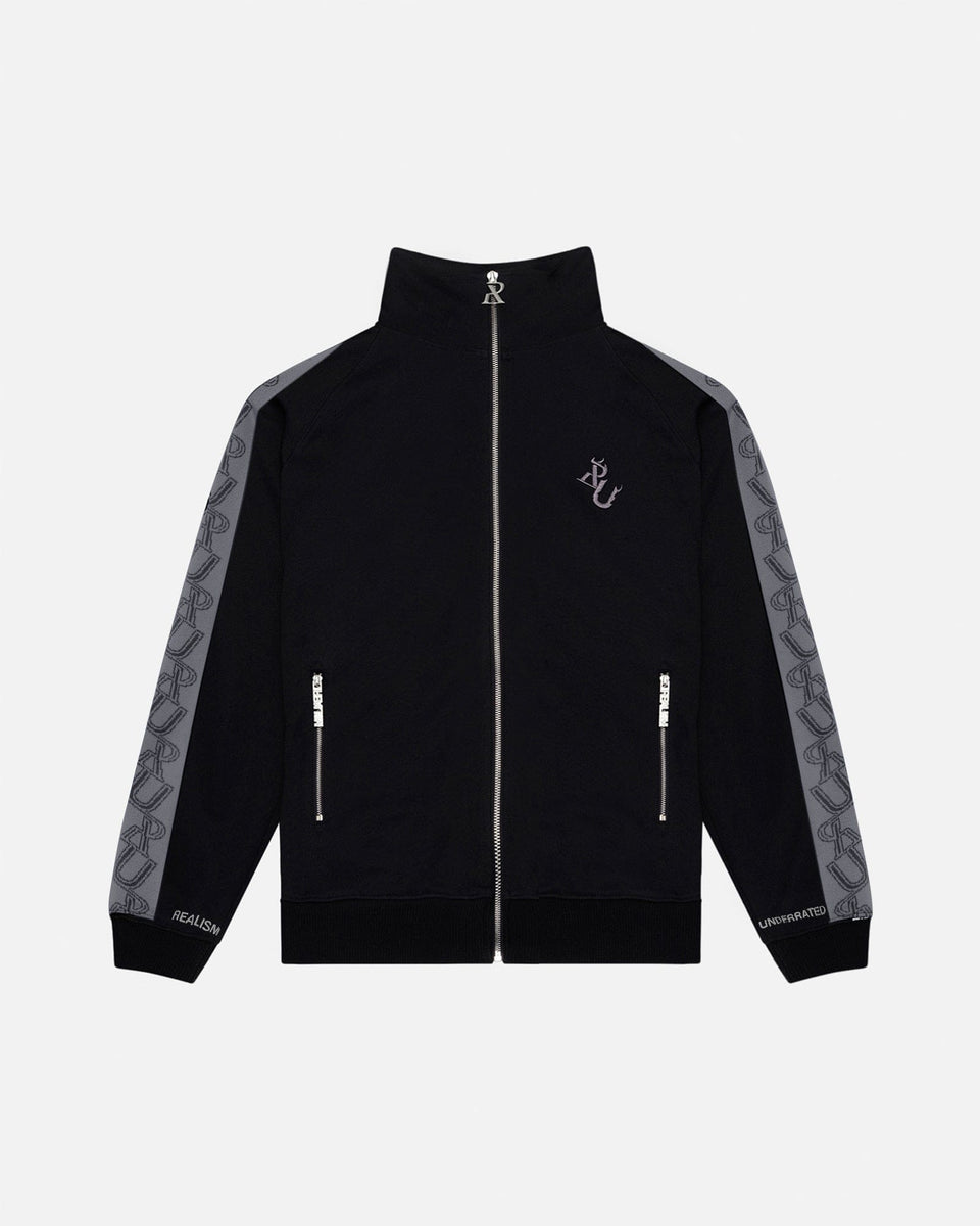 Realism SSS REALISM x UNDERRATED RUN LINE TRACK JACKET BLACK