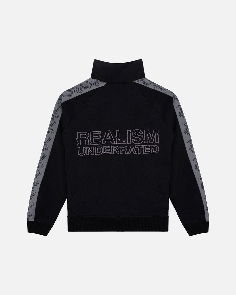 Realism SSS REALISM x UNDERRATED RUN LINE TRACK JACKET BLACK