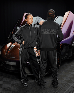 Realism SSS REALISM x UNDERRATED RUN LINE TRACK JACKET BLACK