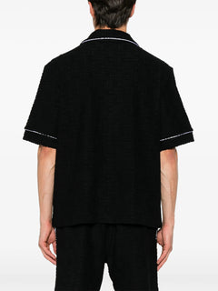 Casablanca contrast - trim logo - patch shirt