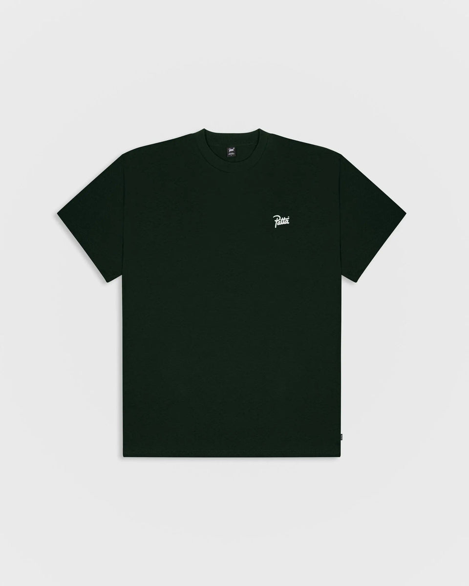 Patta Script Logo T - Shirt (Pine Grove)