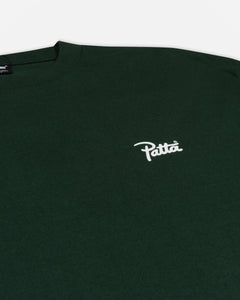 Patta Script Logo T - Shirt (Pine Grove)