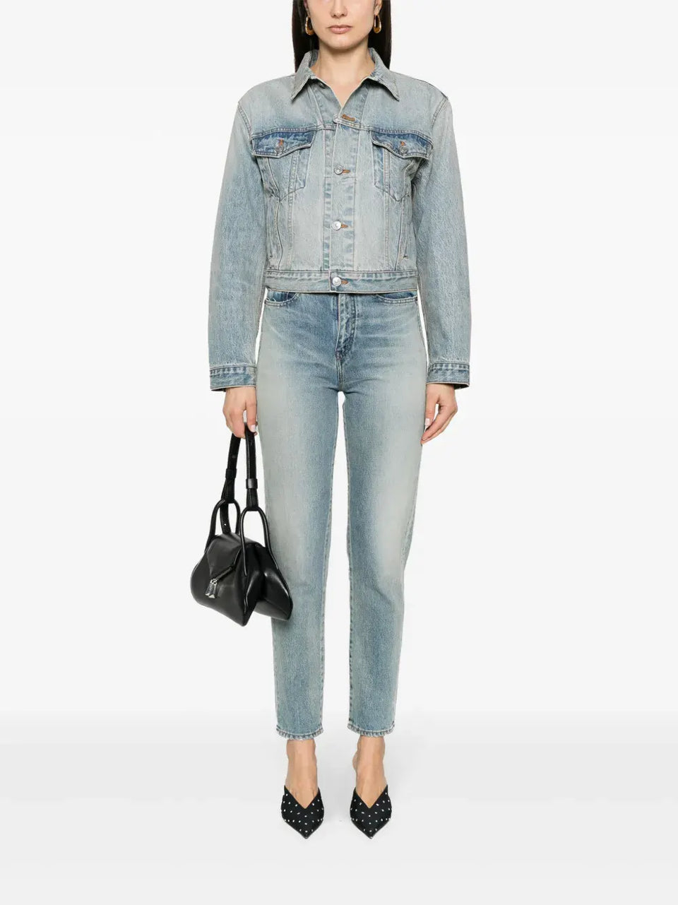 washed-denim jacket