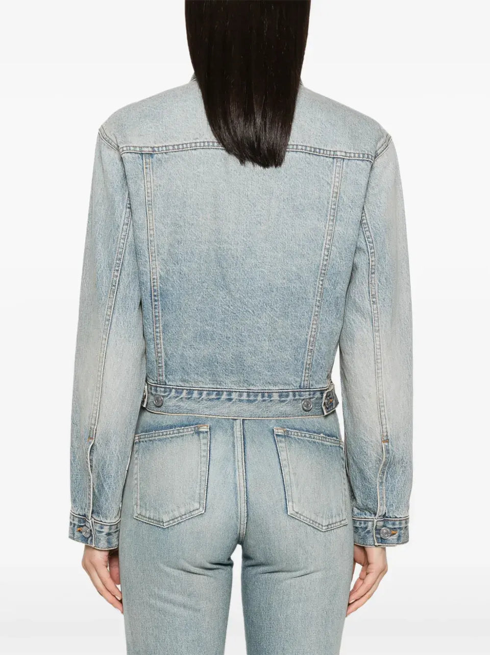washed-denim jacket