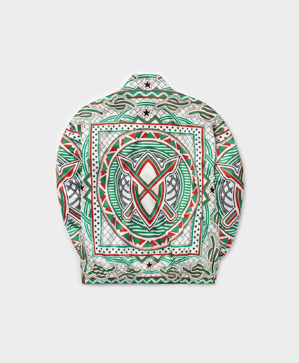 Daily Paper Green Red Moke Jacket