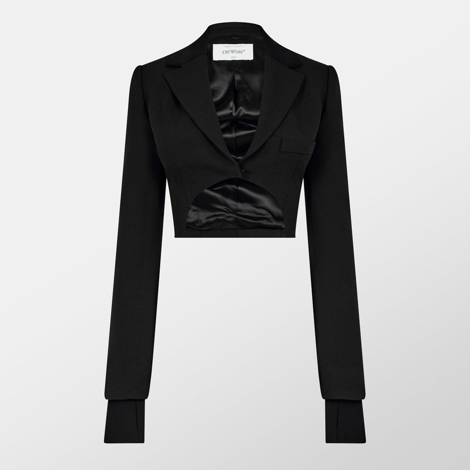 - Cropped Bomber Jacket