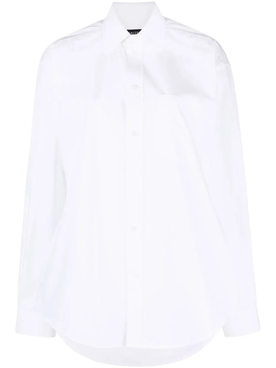 hourglass-shape long-sleeve shirt