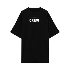 Balenciaga Crew Logo T-Shirt Black/White