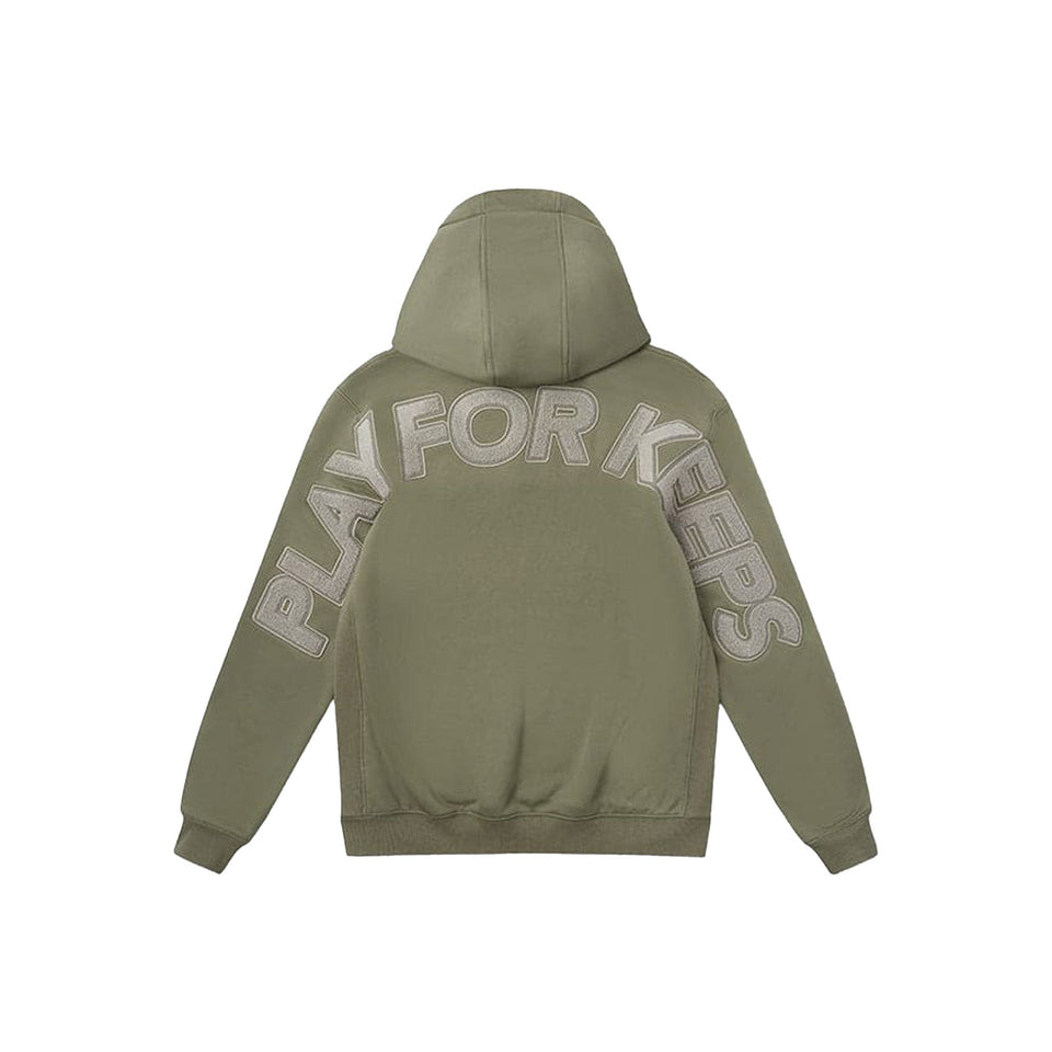 Geedup Play For Keeps Hoodie Olive Tonal (2025)