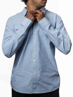 Moschino Mossimo Blue Shirt (M)