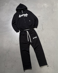 Legende Paris Gum Logo Hoodie - Black