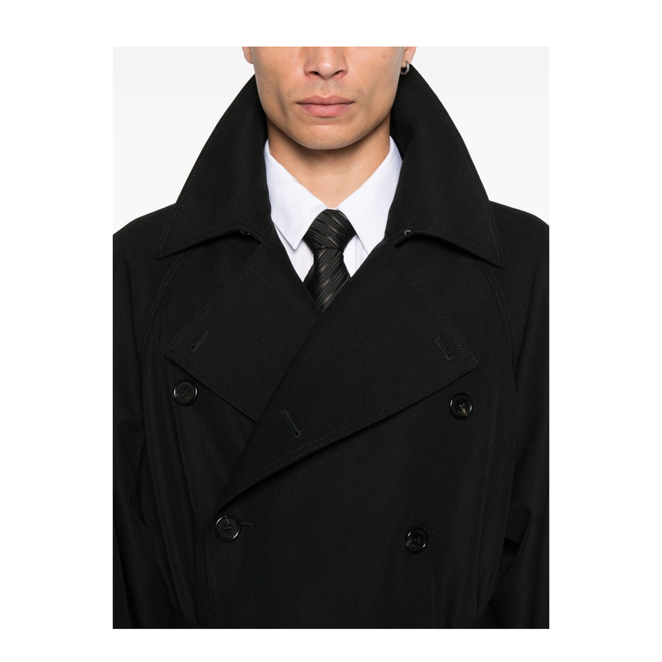 Long Wool Coats - Black