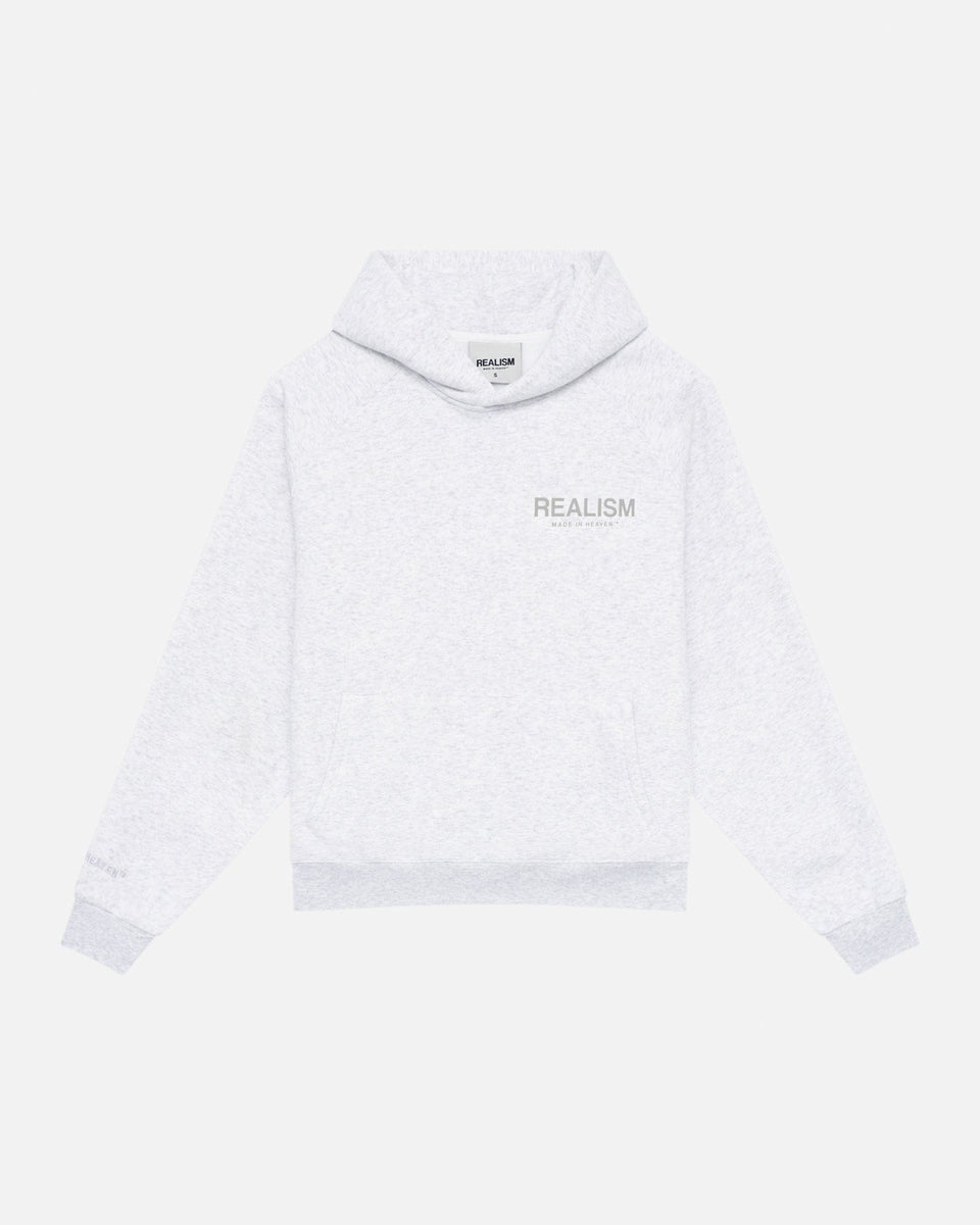 Realism SSS REALISM HEAVEN LOGO HOODIE SNOW MARLE