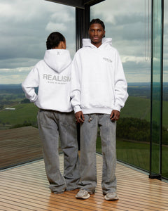Realism SSS REALISM HEAVEN LOGO HOODIE SNOW MARLE