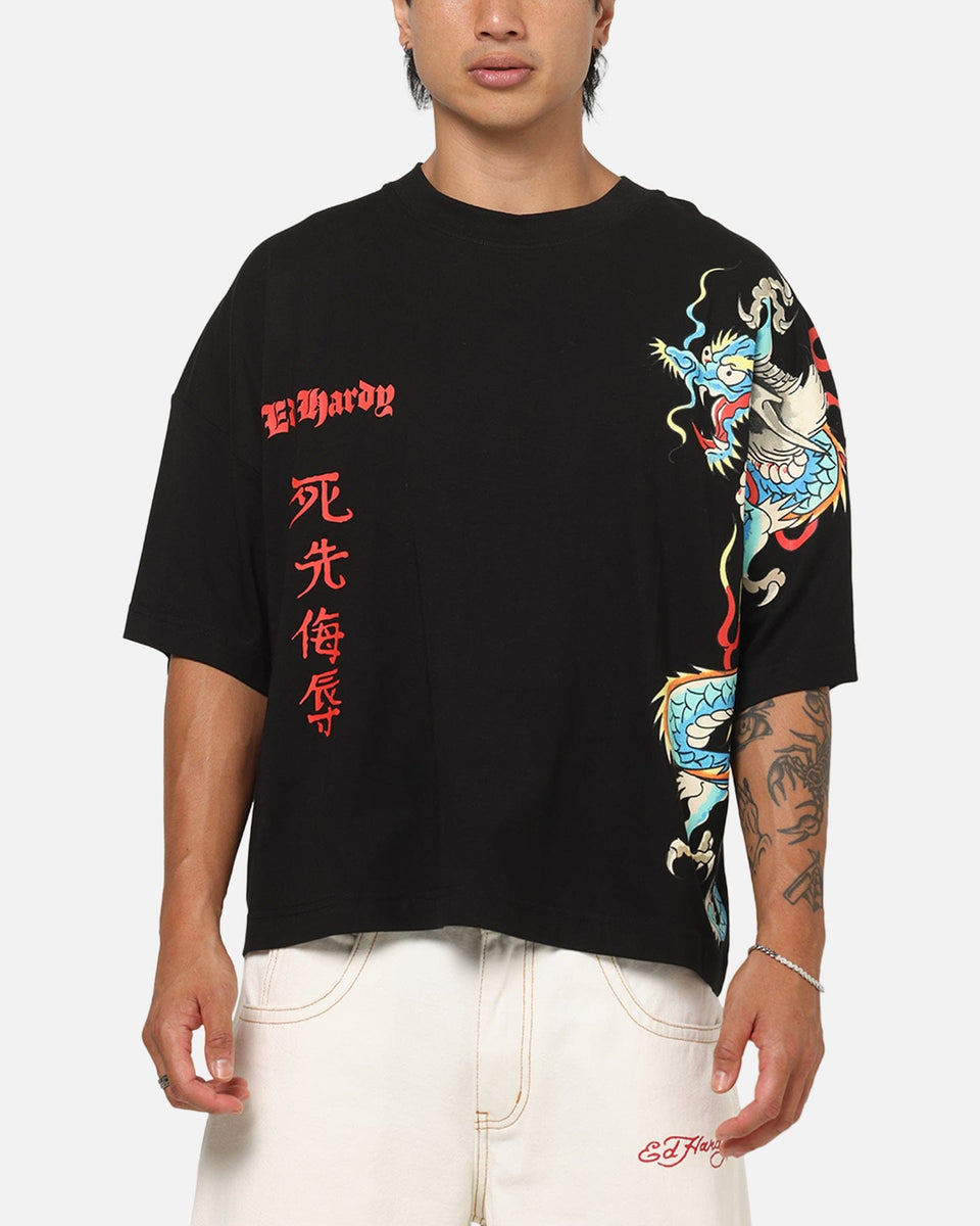Ed Hardy Fireborn T - Shirt Black