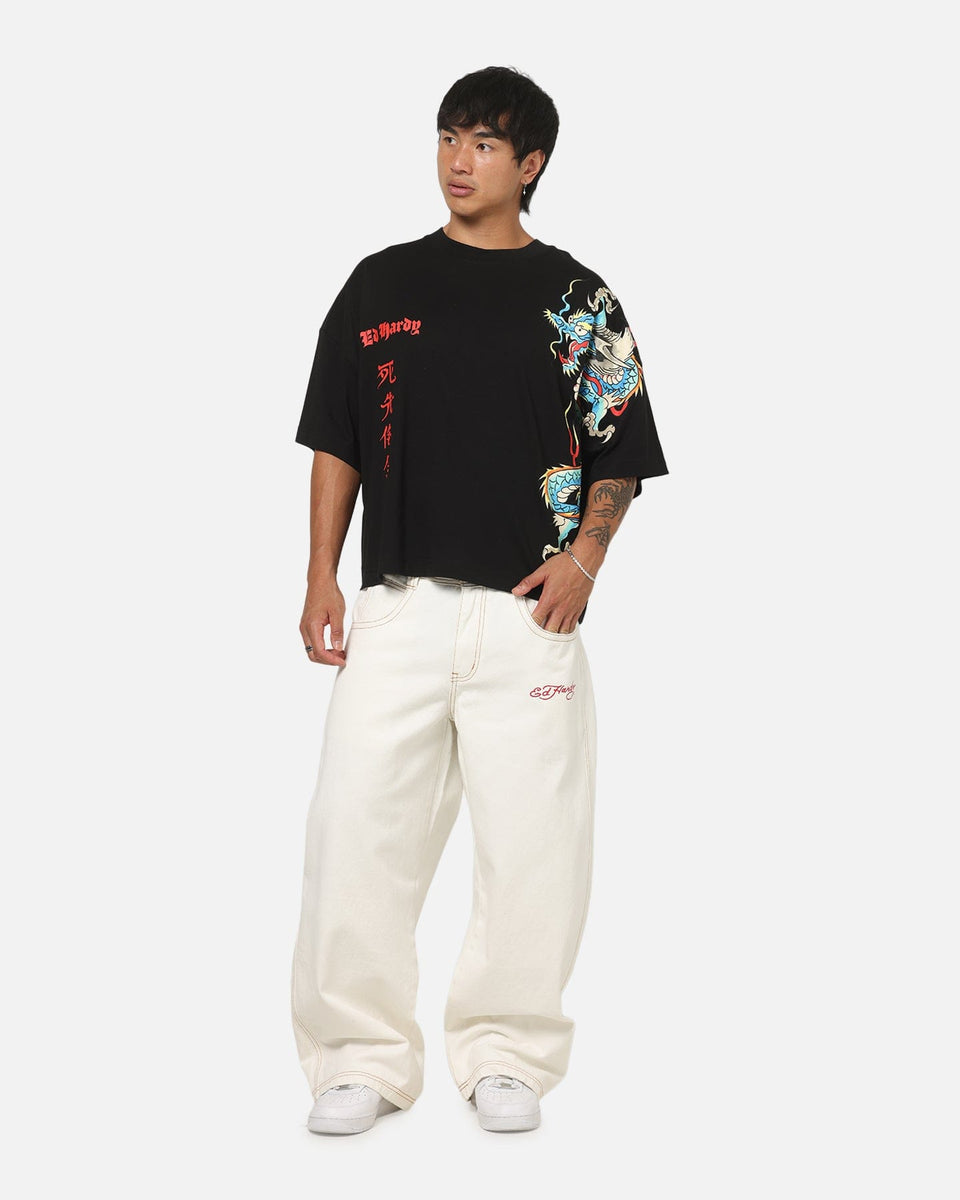 Ed Hardy Fireborn T - Shirt Black