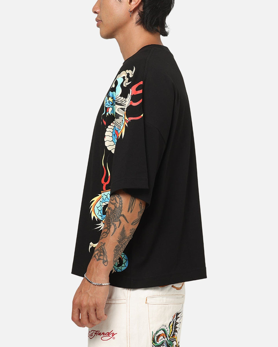 Ed Hardy Fireborn T - Shirt Black