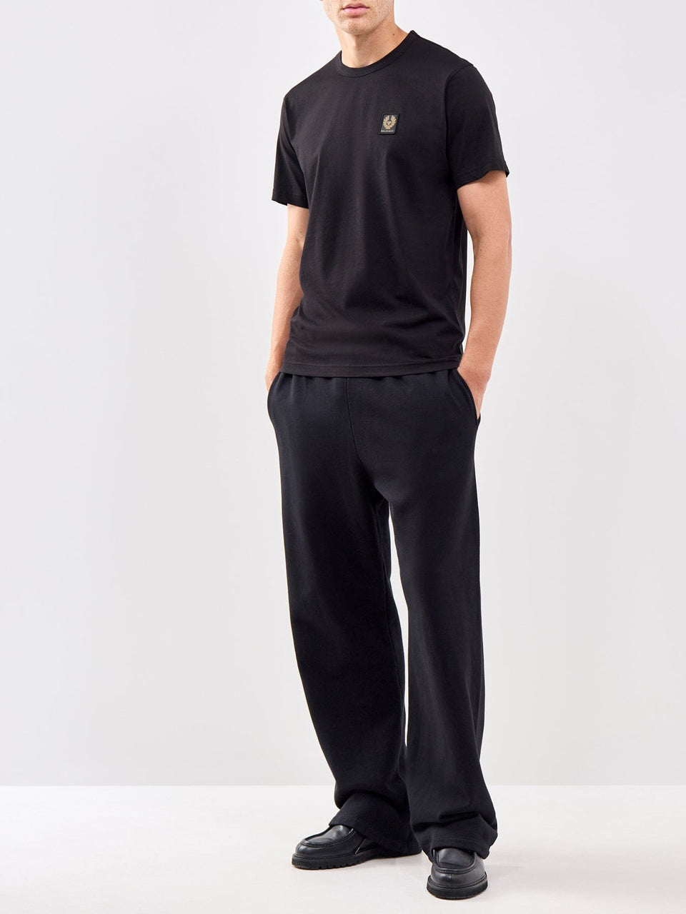 Belstaff Logo T - Shirt Black