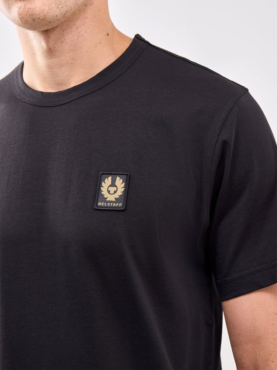 Belstaff Logo T - Shirt Black