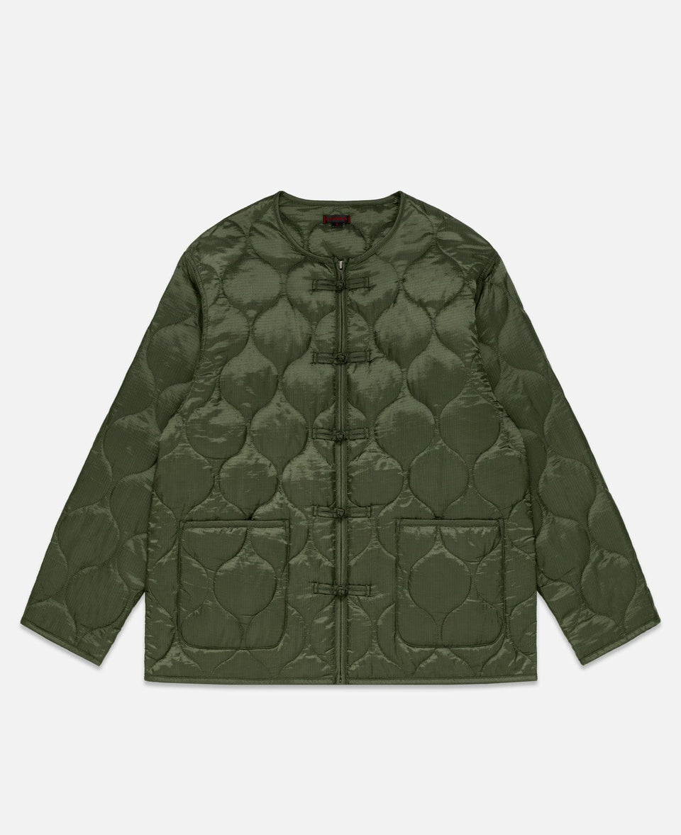 CLOT Quilted Chinese Jacket (Olive)