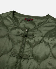 CLOT Quilted Chinese Jacket (Olive)