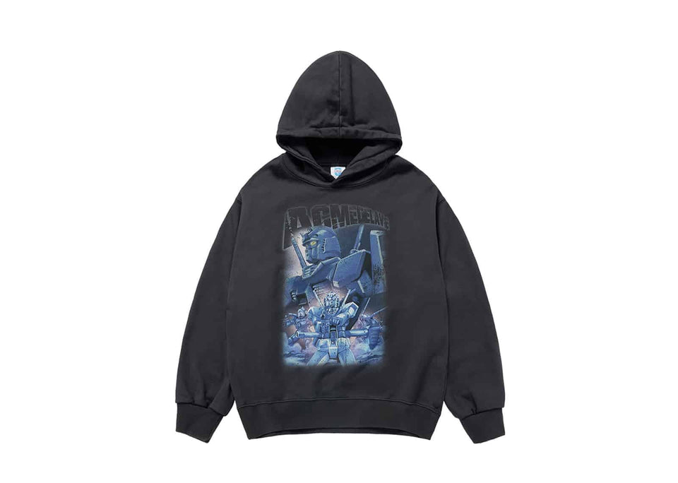 ACME de la VIE (ADLV) ADLV Mobile Suit Gundam Operation V Bio Washing Hoodie Charcoal