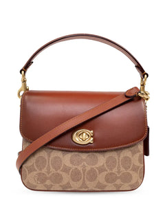 Cassie 19 monogram-canvas crossbody bag