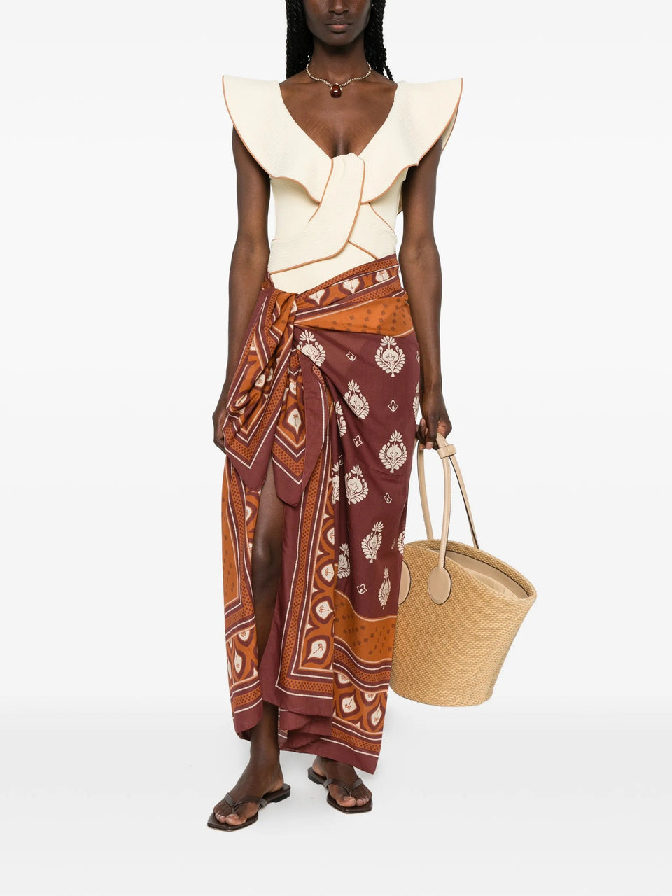 Johanna Ortiz Spirit of the Rider pareo skirt