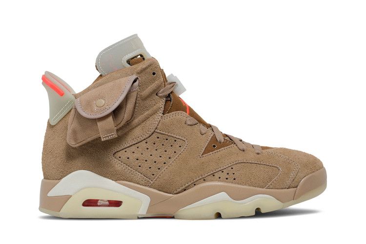 Travis Scott x Air Jordan 6 Retro British Khaki